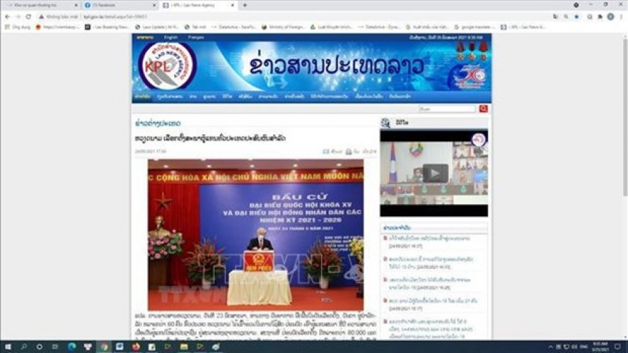 Success of Vietnamese general elections highlighted by Laotian media